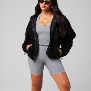 Women's Black Fabletics Tahoe Teddy Jacket